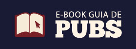 botão do e-book guia com dicas de pubs em londres