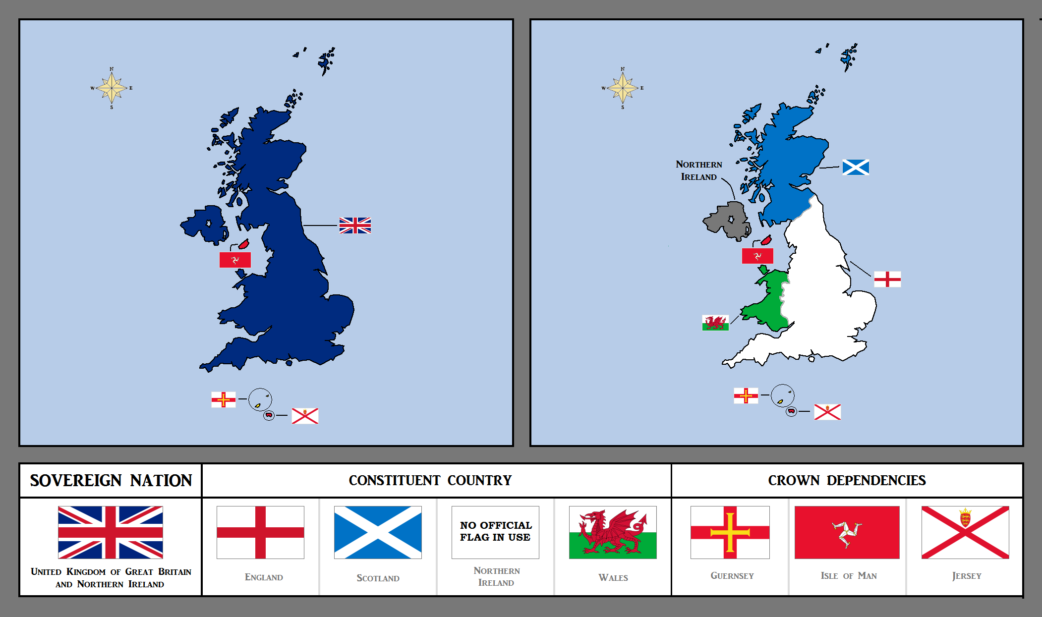 Qual a diferença entre Inglaterra, Grã-Bretanha e Reino Unido